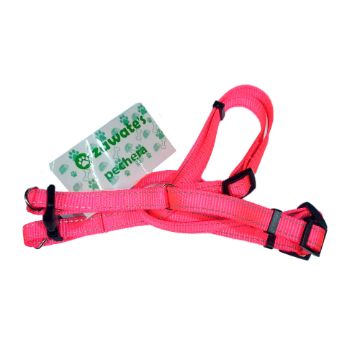 Imagen de Pechera fucsia para perro con reflectivo "S"