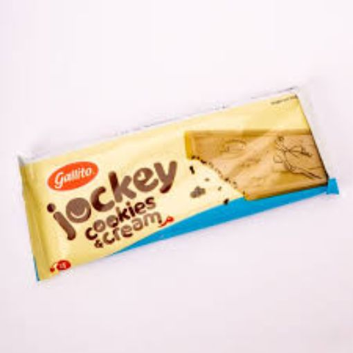Imagen de CHOC TABLETA JOCKEY COOKIES&CREAM - 45g