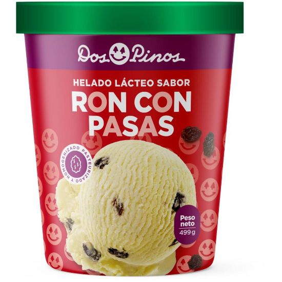 Imagen de Helado Ron Con Pasas 1/4 Gl
