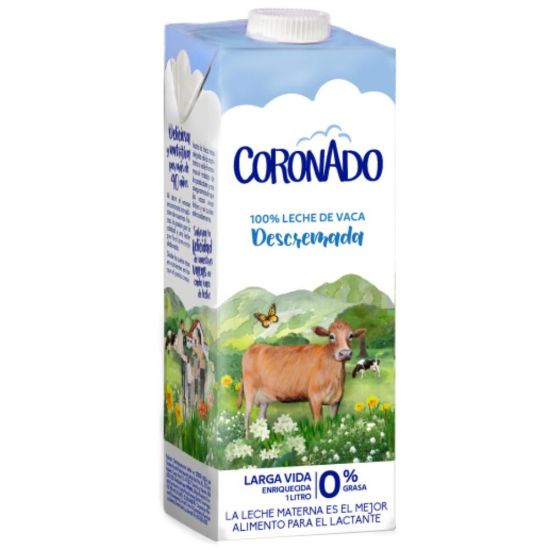 Imagen de Leche UHT Coronado 0% 1 Lt