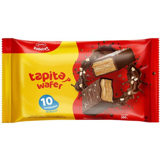 Imagen de Galleta Tapita Wafer Gallito 300gr