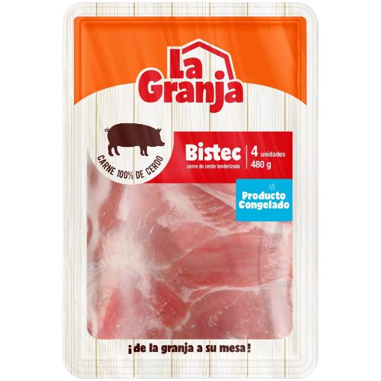 Imagen de Bistec Cerdo Congelado 480g