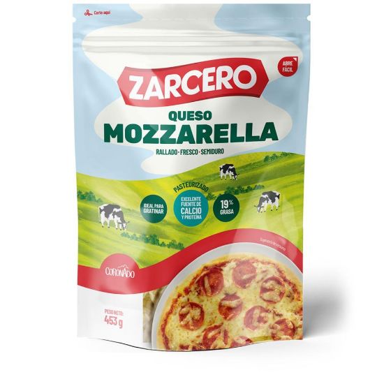 Imagen de Queso Zarcero Mozarella Rallado 450g