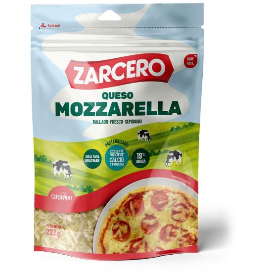 Imagen de Queso Zarcero Mozarella Rallado Maq. 227g