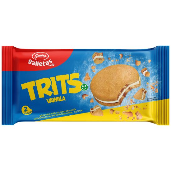 Imagen de Galleta Trits Vainilla Gallito 320gr