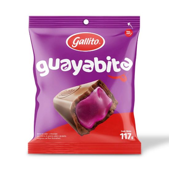 Imagen de Chocolate Gallito Guayabita 18 Unidades 117 Gr