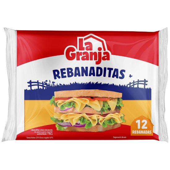 Imagen de Rebanaditas La Granja 192g  12 Reb