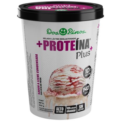 Imagen de Helado Proteína Leche Condensada Fresa 1/4gl