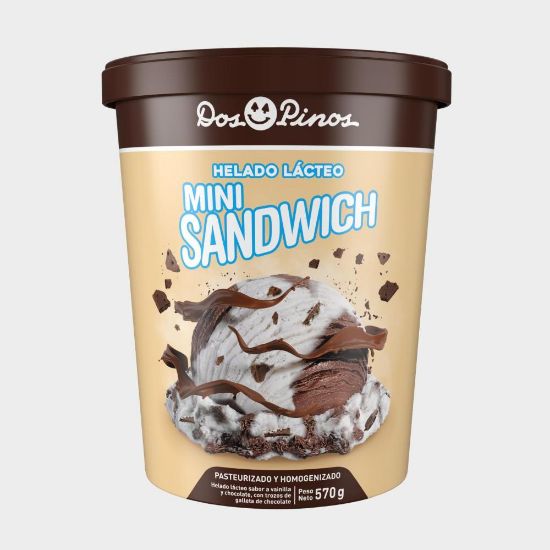 Imagen de Helado Caja Mini Sandwich 1/4 Gl