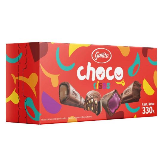 Imagen de Chocolate Gallito Caja Surtida 330 Gr