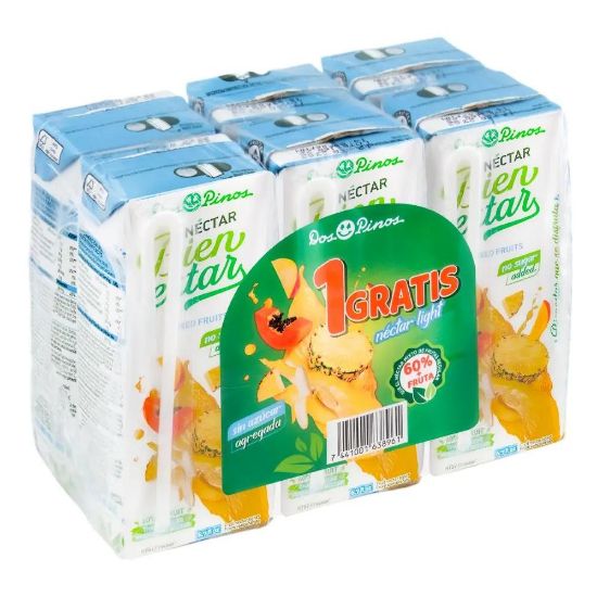 Imagen de 6 Pack Néctar Surtido Light 200ml