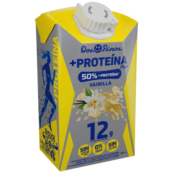 Imagen de Leche Desl 0% - 50%  + Proteína Vainilla 250ml