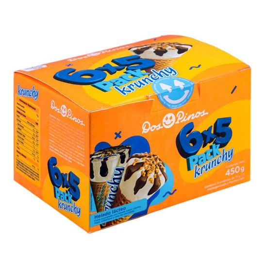 Imagen de 6 Pack Cono Krunchy Krips