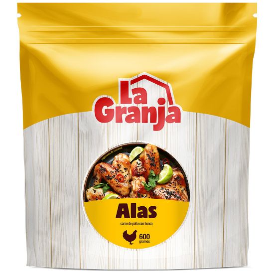 Imagen de Alas de Pollo La Granja 600g