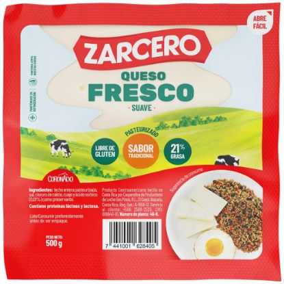 Imagen de Queso Fresco Zarcero 500g