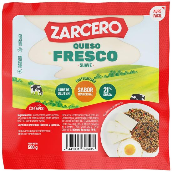 Imagen de Queso Fresco Zarcero 500g