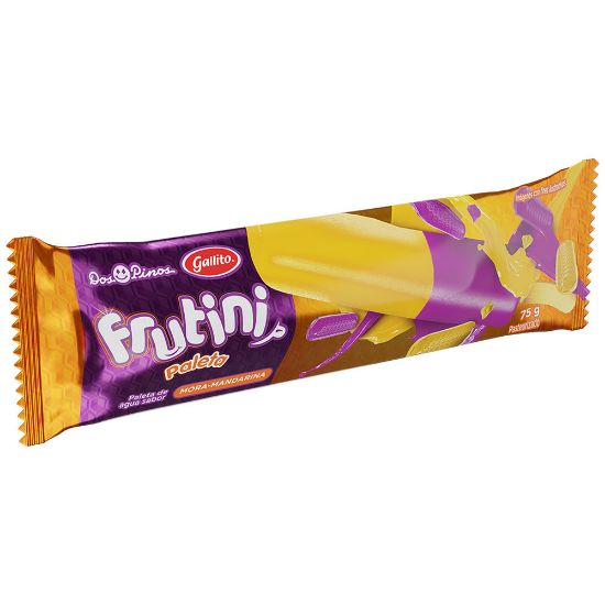 Imagen de Paleta Gallito Frutini Mora Mandar 75g