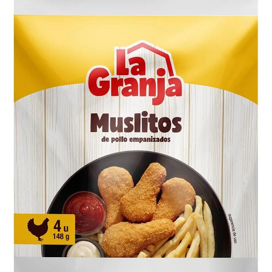 Imagen de Muslitos de Pollo La Granja 148g
