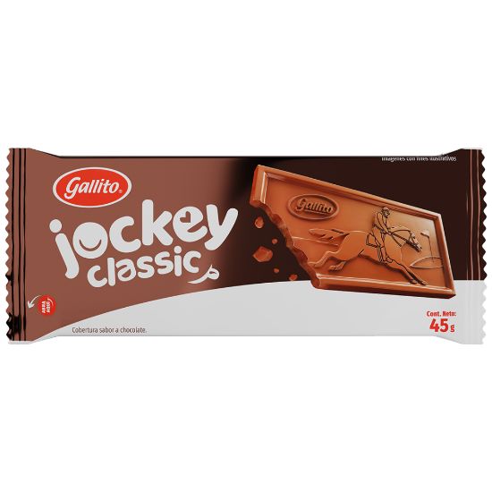 Imagen de Chocolate Gallito Jockey Tableta Leche 45g