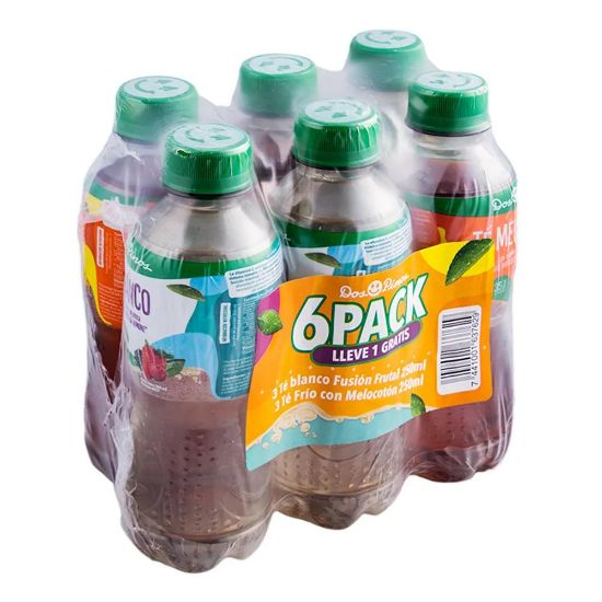 Imagen de 6 Pack Té Surtido 250ml