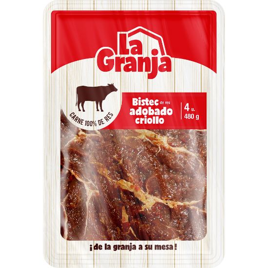 Imagen de Bistec Adobado Criollo Res 480 gr