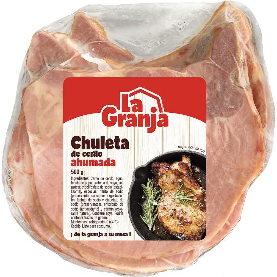 Imagen de Chuleta Ahumada La Granja 500 gr