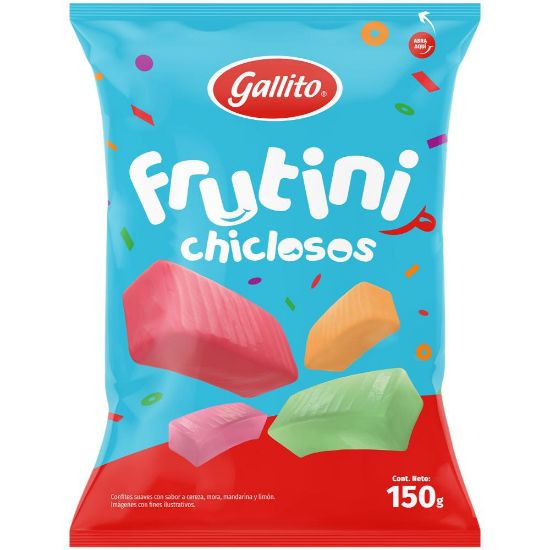 Imagen de Frutini Chiclosos Gallito 150gr