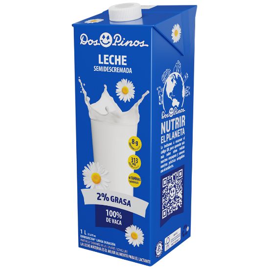 Imagen de Leche Semidescremada 2% Lt Tb