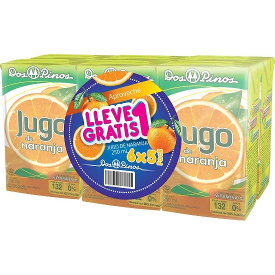 Imagen de Jugo Naranja UHT 250Ml 6 Pack