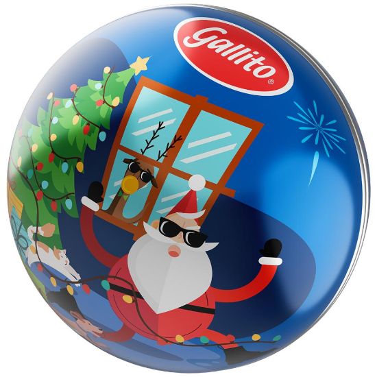 Imagen de Colgante Navidad Azul Tapitas 59,5g