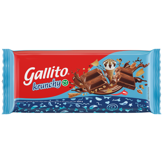 Imagen de Chocolate Tableta Krunchy 200g