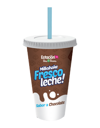 Imagen de Vaso Coleccionable Fresco Leche Chocolate