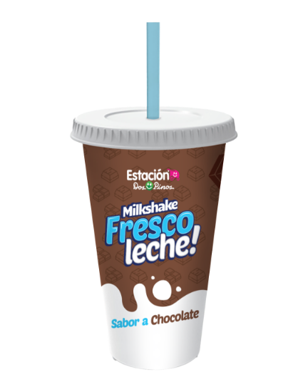Imagen de Vaso Coleccionable Fresco Leche Chocolate