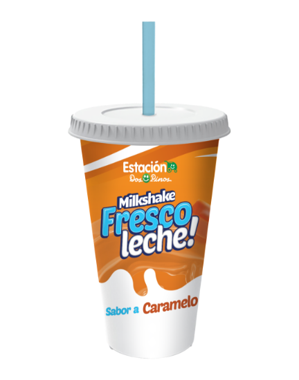 Imagen de Vaso Coleccionable Fresco Leche Caramelo