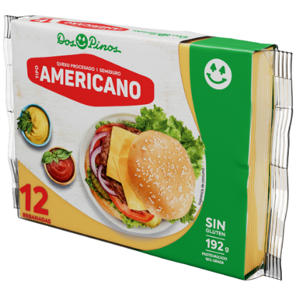 Imagen de Queso Procesado Americano 192g 12 Reb