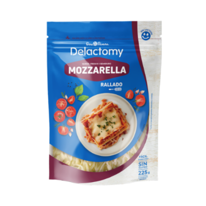 Imagen de Queso Mozzarella Delactomy Rallado 225 Gr