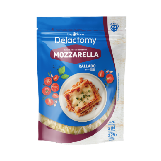 Imagen de Queso Mozzarella Delactomy Rallado 225 Gr