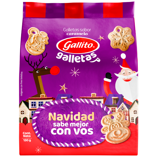 Imagen de Galletas Navidad Gallito 130g
