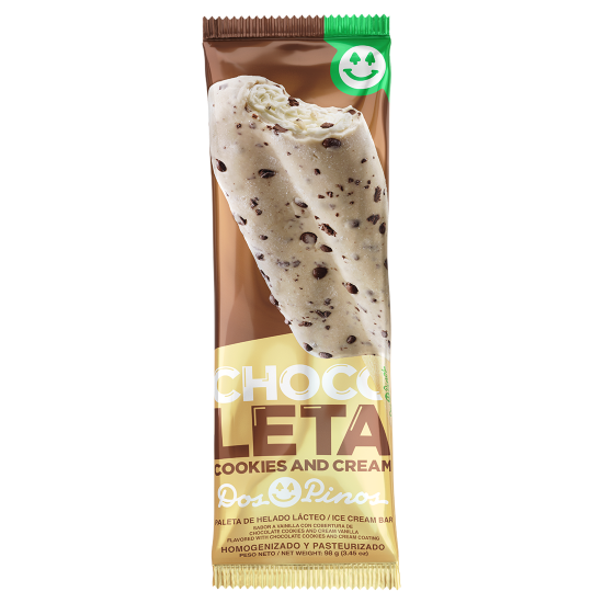 Imagen de Paleta Chocoleta Cookies & Cream 98g