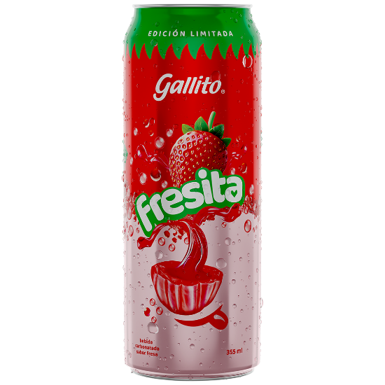 Imagen de Bebida Gallito Fresita 355ml