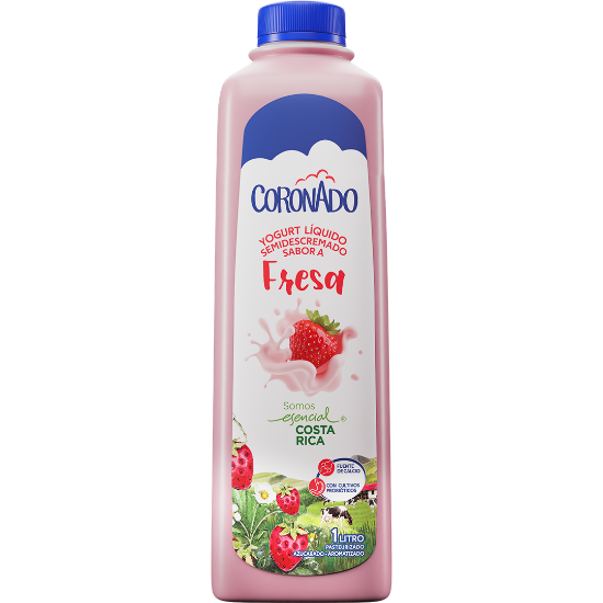Imagen de Yogurt Líquido Coronado Fresa 1L