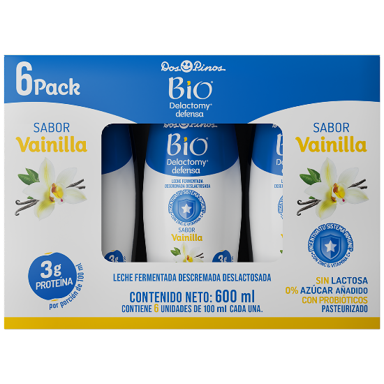 Imagen de Bio Defensa Delactomy Vainilla 100ml - 6 Pack
