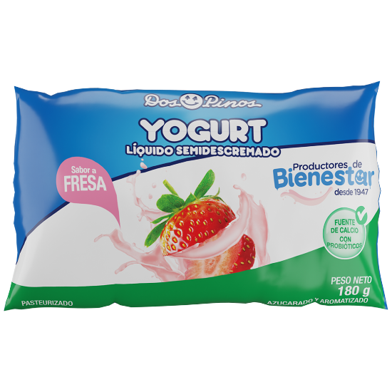 Imagen de Yogurt Líquido Prod Bienestar Fresa 180g