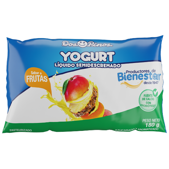 Imagen de Yogurt Líquido Prod Bienestar Frutas 180g