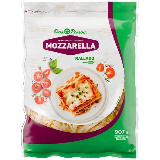 Imagen de Queso Mozzarella Rallado 907g