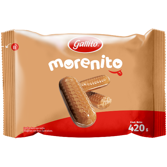 Imagen de Confite Gallito Morenito 100unds - 420g