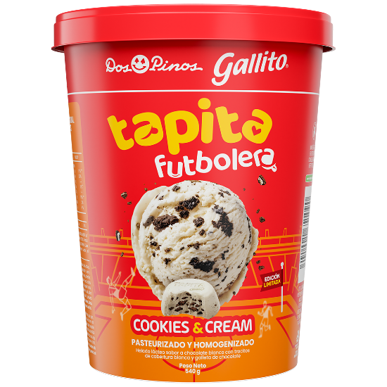 Imagen de Helado Tapita Futbolera 1/4gl