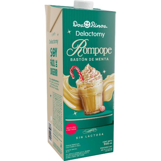 Imagen de Rompope Deslactosado Bastón Menta 946ml