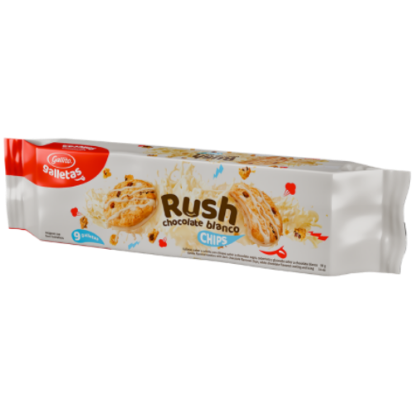 Imagen de Galleta Rush Chocolate Blanco Tubo 97g