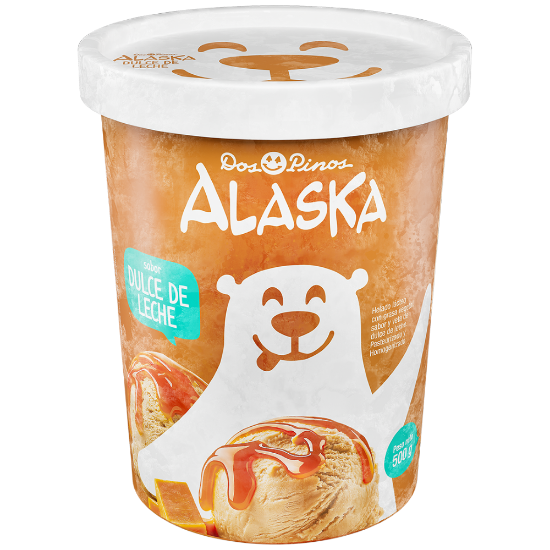 Imagen de Helado Dulce de Leche Alaska 500g